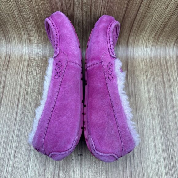 UGG Ansley Women’s Purple/Pink Slip On Loafers Slippers Moccasins Size 9 READ - Picture 6 of 9